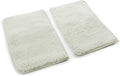 Sherpa Replacement Liners for Travel Pet Carriers - Soft Absorbent Dog Kennel Pad with Waterproof Backing, Machine Washable Dog Crate Pads, 14.5x9.75in - 2 Pack, White, Small