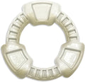 Spunky Pup Clean Earth Recycled Ring Dog Toy | Made from 100% Recycled Water Bottles | Eco-Friendly | Chicken Flavored | Dental Texture Promotes Clean Teeth and Gums | Dog Ring Toy Made in The USA