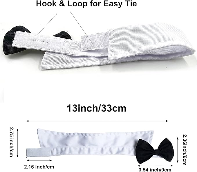 Christmas Pet Party Jazz Hat and Blingbling Bow Tie Breakaway Collar Set, Adjustable Headband for Kitten Puppy Small Dogs Cats (Black-3pcs)