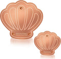 Bird Bath Copper Disk 2 Pack, 99.9% Pure Copper with 3-Point Support Design Enhances Water Purity, Less Cleaning Frequency for Outdoor Bird Baths & Bowls, Safe for Birds Whole Year