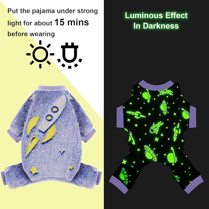 Dog Pajamas Pjs Small, Fall Winter Fleece Sweater Cute Extra Small Puppy Clothes Boy, 4 Legs Dog Sweater Jumpsuit, Soft Doggie Onesies Pet Apparel Outfits for Chihuahua Yorkie, Blue, XXS