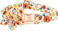 Lionheart Glory Floral Dog Collar with Flowers - Soft, Durable & Adjustable for Large Dogs