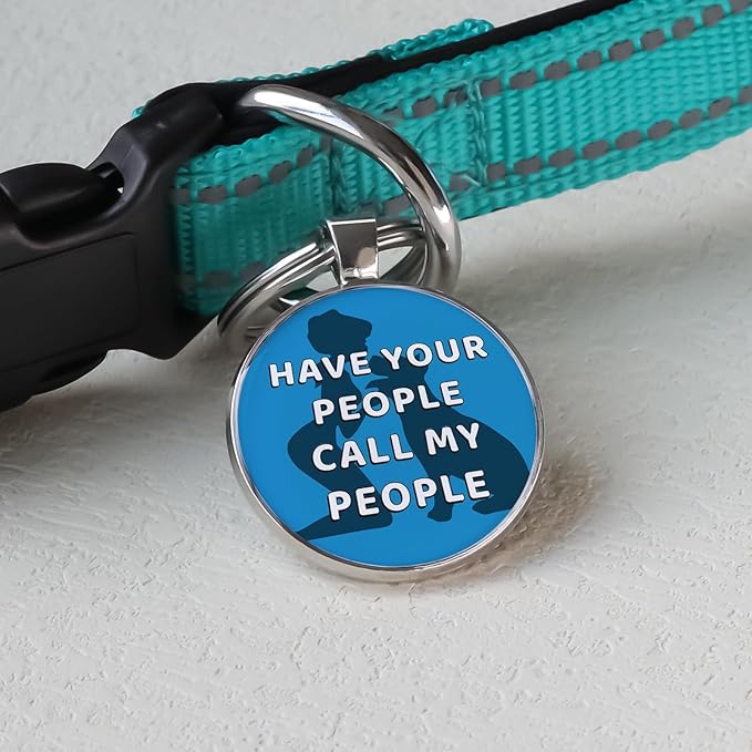 MYLUCKYTAG QR Code Pet ID | Personalized Dog & Cat Collar Tag | Online Profile with Instant Scanned Location Alert Email
