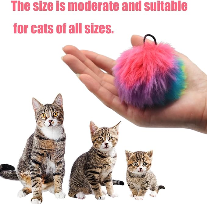 Interactive Cat Toys, Independent Play Hanging Door Cat Toys for Indoor Cats Kitten Exercise Toy for Bored Cats