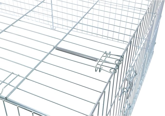 Trixie Rabbit Cage - 34 cu. ft., Outdoor Pen Extends Rabbit Hutch and Chicken Coops, Ideal for Small Animals, Bunny, Guinea Pigs, Chickens