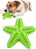 Carllg Dog Toys for Aggressive Chewers, Puppy Teething Chew Toys, Durable Indestructible Squeaky Interactive Puzzle Starfish Toys for Small Medium Large Breed