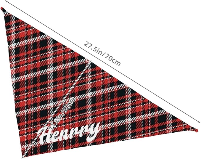 Custom Pet Scarf Personalized Dog Bandana with Name Personalized Add Your Text Bibs Triangle Head Scarfs Gift for Small Medium Large Dogs Cats Baby Puppy Pets Accessories