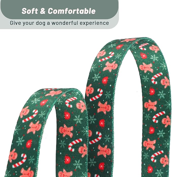 QQPETS Adjustable Soft Dog Collar: Print Flower Pink Multicolor Cute Patterns for XS Small Medium Large Pet Girl Boy Puppy Walking Running Training