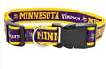 Pets First NFL Minnesota Twins Licensed PET COLLAR, Small - Heavy-Duty, Strong, and Durable Dog Collar. Available in 31 Football Teams and 4 Sizes