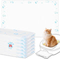 Cat Pads 25 ct Super Absorbent Pet Pee Pads Compatible with Tidy Cats Breeze Litter System 16.9x11.4 Inch Litter Pad for Litter Box