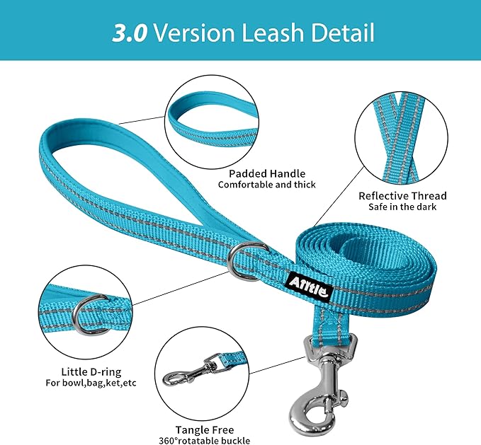 AIITLE Escape Proof Dog Harness - Step in Adjustable Dog Harness No Choke Over with Breathable Mesh and Quick-Release Buckle for All Weather- Outdoor Walking, Training for Medium Dogs Hot Pink XL