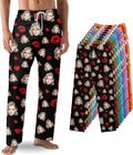 Custom Pajama Pants with Face customized PJ Pants Christmas Valentine gifts for Men Women