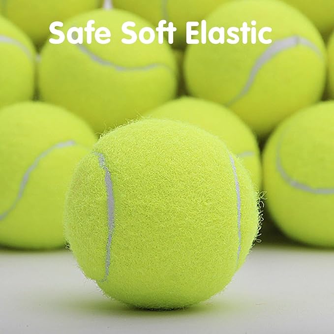 6 Pack Mini Tennis Balls for Pet Playing Fecth, 2 inch Dogs Training Tennis Balls for Small Size Dogs, Interactive Dog Playing Balls Fits 2 inch Automatic Dog Ball Launcher