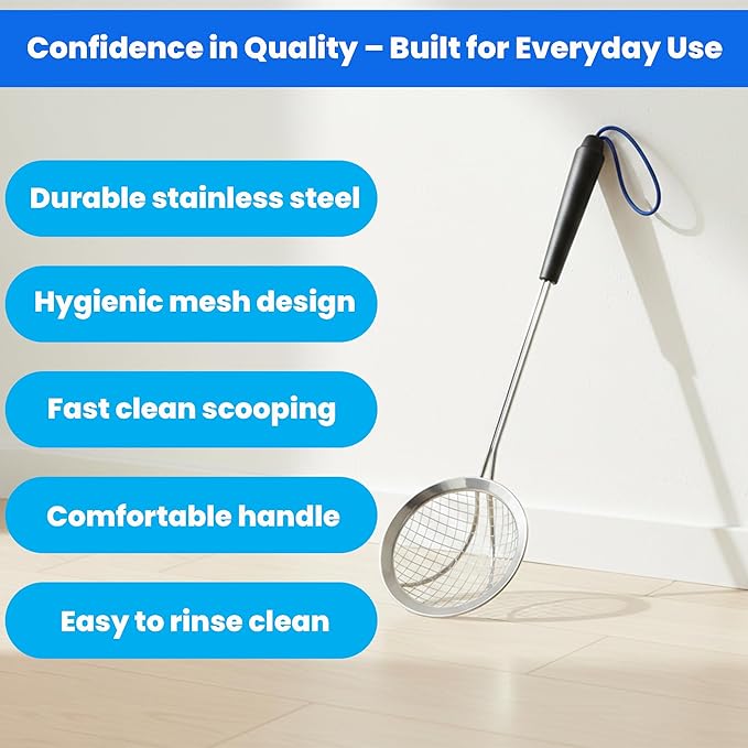 Sand Dipper Scoop - Stainless Steel Hygienic Cat Litter Scoop (Original)
