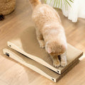 Cat Scratcher, Durable Scratch Pad, Corrugated Cardboard Scratching Board for Indoor Cats, Heavy Duty, Double-Sided Usability, Recyclable, with Catnip，2 Packs