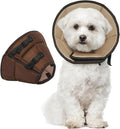 Dog Cone Collar After Surgery for Medium Dogs, Adjustable Soft Recovery Cone for Dogs to Stop Licking Biting, Comfortable Pet Elizabethan Alternative for Wound Healing