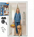 Premium Magnetic Screen Door, Heavy-Duty Reinforced Mesh, Ultra-Dense Weave, Smooth Auto-Close, Pets & Kids – Hands-Free, No-Gap Seal