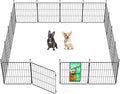 FXW MiniPaws Unleashed Dog Playpen, Expandable & Portable Design for Yard, RV Camping and Indoor Use, for Puppies and Small Dogs, 24-inch 16 Panels