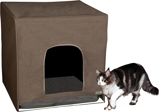 Pet Gear Pro Pawty for Cats with Tray, Put an end to Scattered Litter, Foldable, Easy Clean, Litterbox not Included, 2 Models, 2 Colors