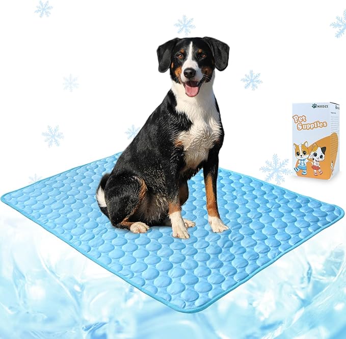 Dog Cooling Mat for Dogs, Pet Cooling Pad Bed for Dog Easy Washable for All Types of Pets and Perfect for Both Indoor and Outdoor Use, Including Car Seats 40" x 28"