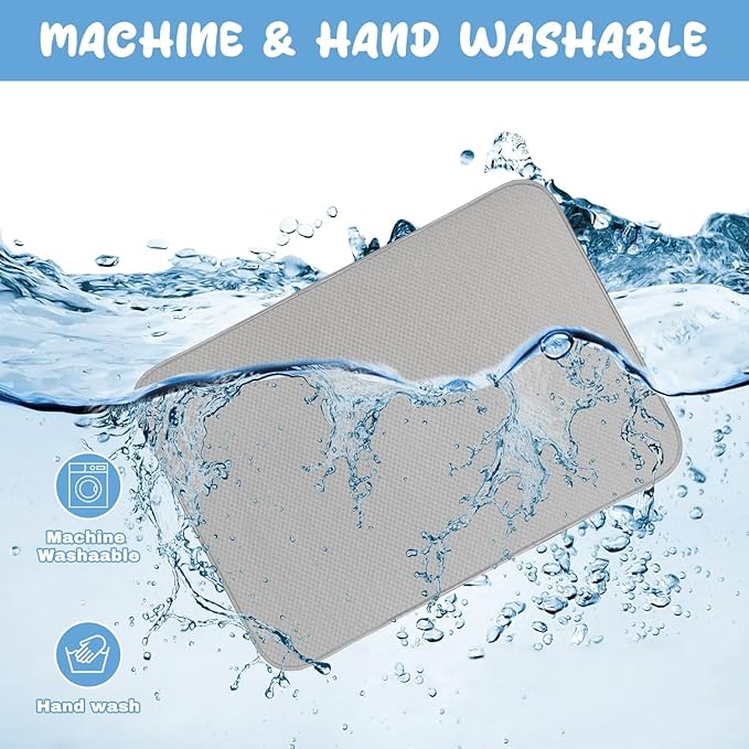 Summer Dog Cooling Mat Washable Ice Silk Self Cool Pad for Small Medium Large Dogs and Cats, Pet Sleeping Pad for Crate, Bed, Indoor & Outdoor Floor, Car Seats