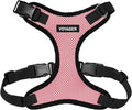 Voyager Step-in Pet Harness - All Weather Mesh, Adjustable Step in Harness for Cats and Dogs by Best Pet Supplies - Pink/Black Trim, XS