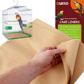 30PCS Bird Cage Liners - 13.8x13.8 Inch Leak-Proof Disposable Tray Pads for Parrots, Parakeets, Cockatiels, Lovebirds | Easy-Clean Cage Bottom Paper | Customizable Size