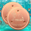 CNARIO 2 Pcs Water Purification Disc for Birdbaths, Bird Baths 99.99% Pure Copper Cleaning Disk, Safe Natural Solution for Bird Bath, 0.6mm Thick with Stable Triple-Point Support