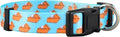 Native Pup Thanksgiving Dog Collar- Fall Collars for Dogs- Autumn Leaf, Turkey, Pumpkin Pie, Holiday Leaves- Girl Boy Puppy- Adjustable for Small, Medium, Large Breeds (Pumpkin Pie, Small)