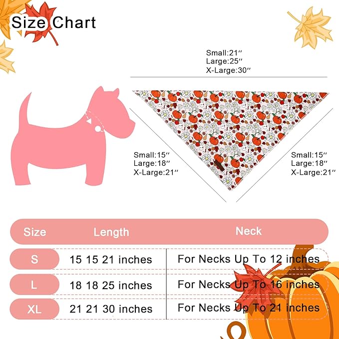 Pet Collar-Autumn Daisy Dog Collars-Pink Grid Puppy Collar-Adjustable, Sturdy & Cute Girl Boy Dog Collars for Outdoor Fun