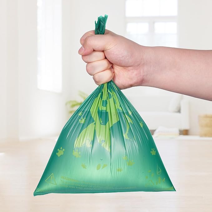 VEVOR Dog Poop Bags, 270 Counts 13 x 9 in, Sturdy & Thick Pet Waste Bags, Biodegradable HDPE Waste Bag Refill Rolls, Leak-Proof Unscented Trash Bag for Doggie Cat Pet, Dispenser Not Included