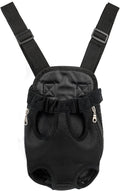 Adjustable Pet Carrier Backpack - Dog, Puppy & Cat Carrier for Travel, Hiking & Car - Front Carrier & Backpack in One