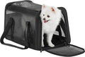 19 x 12 x 12 Large Cat Car Carrier – Roomy Escape-Proof Cat Car Seat for Safe Driving, Lockable Zippers & Safety Tether, Soft-Sided Travel Carrier for Road Trips & Vet Visits