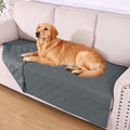 hyha Waterproof Dog Bed Blanket, Soft Pet Blankets, Waterproof Couch Cover for Dogs, Reversible Sofa Covers Washable for Furniture (40x80 Inch, Dark Grey/Dark Grey)