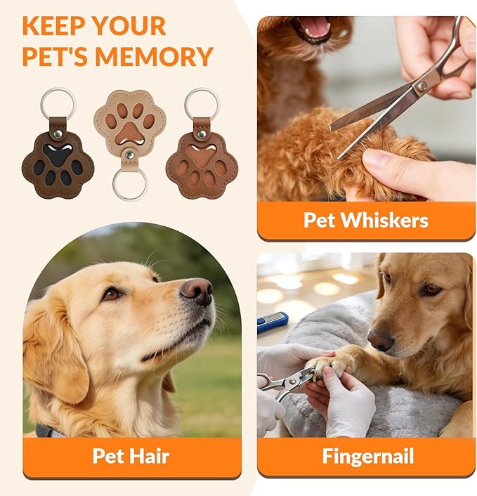 QYH Custom Memorial Dog Keychain with Picture - Personalized Cat Dogs Pet keepsakes Keychains Customized Gifts for Pet Lovers