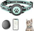 GPS Cat Tracker Collar(iOS & Android), Bluetooth Mini GPS Dog Tracker, Smart Pet Activity Tracker, No Monthly Fee, Work with Apple Find My & Google Find Hub, Finder Tag for Pets,Items Green 1 Pack