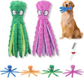 2025 New Upgrade Interactive Chew Pet Toy No Stuffing Bite-Resistant Squeaky Perfect for Puppies, Small and Medium Dogs (2pcs F)