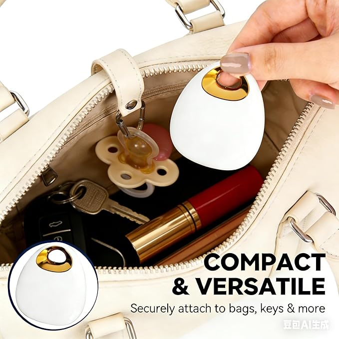 GPS Pet Tracker with Apple Find My Network, Android Compatibility, Real-Time Location Tracking, Water-Resistant (DINGWEIQI03)