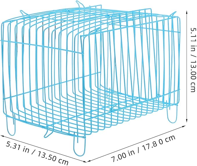 Kisangel Metal Bird Travel Cage Small Bird Cage Portable Carrier Storage s Carrying for Pet Product