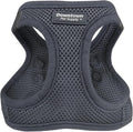 Downtown Pet Supply Step-in Dog Harness – No Pull, Adjustable Padded Mesh with Reflective Trim, Secure Buckle Strap – Comfortable & Breathable Small Dog Harness, Small, Charcoal