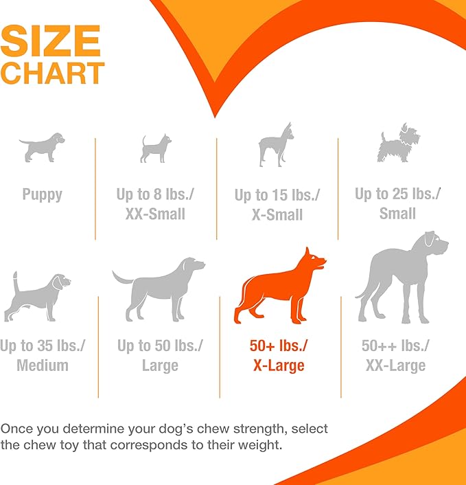 Nylabone Treatin' Cone Strong Stuffable Chew Toy for Dogs, Natural Rubber Fillable Treat Toy, Treat Dispensing Dog Toy, Bacon Flavor, X-Large - 50+ lbs, 1 Count