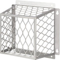 Dryer Exhaust Guard Vent Cover,Dryer Vent Bird Guard for Most 3" to 4" Fan Cover, 7"Lx7"Wx5"H Stainless Steel Ventilation Bird Cage for Bathroom Exhaust Ventilation Fan