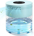 Water Air Purifiers for Home, Water Based Air Purifier Fits Essential Oil, Air Washer Purifier with 8 LED Lights, 24H Auto Shut-off, 3 Speeds, Air Revitaizer for Bedroom Office Living Room Pets Smoke