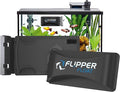 FLIPPER Float Standard Magnetic Aquarium Cleaner – 2-in-1 Flip Scrubber and Scraper, Floating Design with Strong Magnets for Cleaning Algae and Debris on Glass and Acrylic Tanks up to 1/2" (12mm)