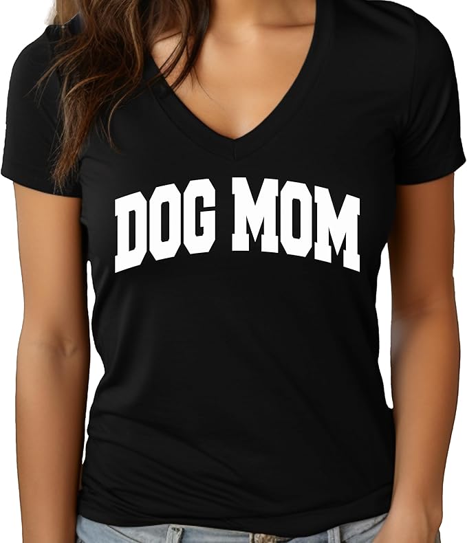 Custom Dog Mom Shirt for Women Pet Ears Sweatshirt with Name Unique Puppy Line Art Cute Dad Hoodie for DogDad Owner Lover