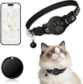 Pet Tracker,GPS Collar for Cats (Android Only) Smart tag,Waterproof Compatible with Google Find My,No Monthly Fee,Advanced Tracking Solution Smart Collar for Pet Safety Ideal Small Large Cats