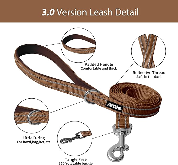 AIITLE Small Harness for Puppy with A Leash - Dog Vest Harness with Super Breathable Mesh, Reflective No-Pull Pet Harness for Outdoor Walking, Running for Small Dogs, Cats Beige XXS