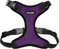 Voyager Step-in Pet Harness - All Weather Mesh, Adjustable Step in Harness for Cats and Dogs by Best Pet Supplies - Purple/Black Trim, XS