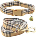 SuperBuddy Dog Collar and Leash,Breathable Adjustable Dog Collar-Safe Buckle-Collars for Small Medium Large Pet