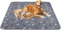Washable Pee Pads for Dogs , 2Pack Large Reusable Puppy Pads 34"x36" Waterproof Pet Training Pads, Non Slip Fast Absorbent Whelping Pee Pads for Dog Playpen Crate Potty Floor Couch